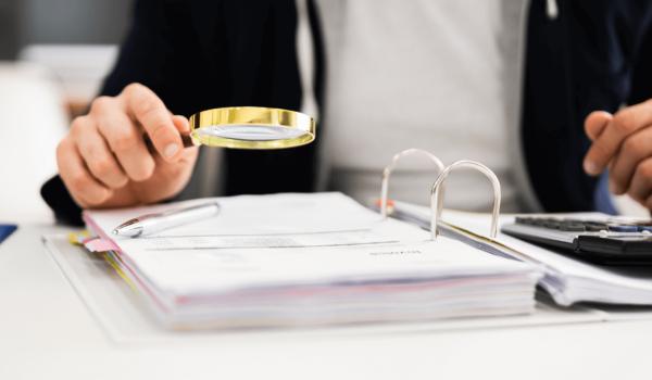 looking at the books